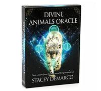 Générique Cartes Oracle des Animaux divins,Divine Animals Oracle Cards,Tarot Deck,Firend GameJouets de voyance