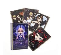 Générique Cartes Oracle des Ombres et de la Lumière,Oracle of Shadows and Light Cards,Tarot Deck,Firend GameJouets de voyance
