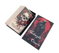 Générique Cartes Oracle Divination Anglaise Complète Midnight 78 Lames