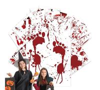 Générique Cartes Postales D'Halloween 12 Pièces Décoration En Empreinte De