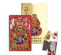 Générique Cartes Tai Sui 2026 - de Taille Poche | Carte de Bénédiction Tai Sui pour Le Nouvel an Chinois,pour Hommes, Femmes, Jeunes, Adolescents, Athlètes, Cyclistes, Golfeurs, Fils et Fille