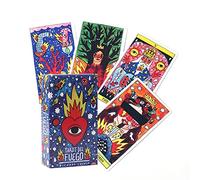 Générique Cartes Tarot Del Feugo,Tarot Del Fuego Cards,Tarot Deck,Card Game,Jouets de voyance