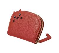 Générique Cartoon Cat Wallet Credit Card Pouch - Wallet Pouch,PU Leather Change Purse Walletss | Zipper Card Cases Holder for Girls & Women