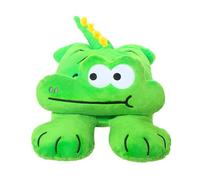 Générique Cartoon Crocodile Pillow, Plush Toy Cushion, 18.9x9.8in Stuffed Animal Doll, Soft Huggable Design, Authentic Adorable Cozy Fabric for Kids Bedroom Present Nap Play Use
