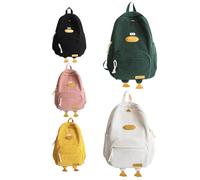 Générique Cartoon Duck à dos - à école pour mignons, à bandoulière en | tissu doux | Design ludique avec des compartiments spacieux, idéal pour l'école, les voyages, un , parfai