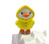 Générique Cartoon Duck Keycaps, Mechanical Keyboard Decoration, Novelty Accessory for Adults, Fun Computer Caps for Women Men, Entertainment Tool for Office Home, Stylish Keyboard Upgrade