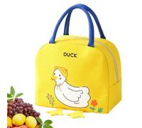 Générique Cartoon Duck Lunch Box - Leakproof Reusable Insulated Lunch Bag