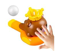 Générique Cartoon Floating Ball Blower - Interactive Air Balance Toy for Kids Playtime | Lightweight Sensory Blowing with Sensory Whistle, Game Set for Home Outdoor Classroom Road Trip Activity Fun