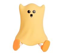 Générique Cartoon Ghost Lamp, Desk Lamp Table Decorations, 5.08x4.76x4.53 Inches Cordless LED Night Lights, Bedroom Atmosphere, Cute Halloween Decor Light for Tabletop, Kids Room and Home Party Use