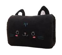 Générique Cartoon Hand Pillow Hand Warmer Nap Weak Hero Class 1 Arm Pillow Suho Non Electrical Travel Essentials Children's Day Gifts(Black)