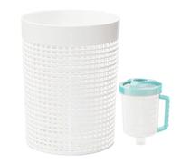 Générique Cartouche À Feuilles Pour Aspirateur De Piscine - Filtre Maille Piège à Feuilles Remplacement | Accessoires de Nettoyage Filtre Réutilisable pour Parcs Hôtels Arrière-cour