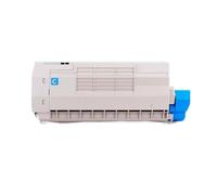 Générique Cartouche de Toner, Compatible avec OKI, C824 C824N C834NW | C824DN,C834DNW,C844,C844DNW,C835,C835DNW,C835DNWT; Codes : 46861308,46861307,46861306,46861305(Cyan 10K)
