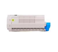 Générique Cartouche de Toner, Compatible avec OKI, C824 C824N C834NW | C824DN,C834DNW,C844,C844DNW,C835,C835DNW,C835DNWT; Codes : 46861308,46861307,46861306,46861305(Yellow 10K)