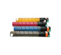 Générique Cartouche de Toner, Compatible avec Ricoh, MP C2030 C2550 C2551 | C2051, BK C M Y, rendement BK 10000 pages, CMY 5500 pages(BK)
