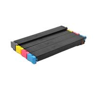 Générique Cartouche de Toner Couleur Compatible avec Sharp, MX27 MX1810 MX2000L MX2300N MX2700N MX3500 MX4500, 4 pièces/1 Ensemble