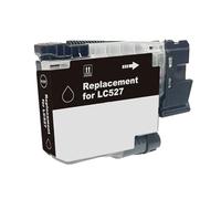 Générique Cartouche d'encre, Compatible avec Brother, LC-527 LC527 527 | MFC-J4550DW/J4350DW/4550/4350, pleine d'encre, puce installée(LC527 BK 1PC)