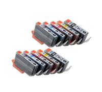 Générique Cartouche d'encre Couleur Premium Compatible PGI-7 PGI-9 PGI 7 9 PGI7 PGI9, Compatible for imprimante IX7000 MX7600 Pro9500(2 Set 10 Colors)