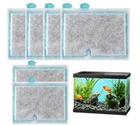 Générique Cartouches de Filtre pour Aquarium | 6 Pièces de Remplaçement pour Purification | Remplacement Filtre Bac À Poissons | pour Élimination des Odeurs Purification Profonde Clarté De l'eau