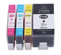 Générique Cartouches Dencre pour Imprimante, Ensemble De Cartouches Dencre Haute Capacité, Compatibles avec Les Séries 8010/8020, 825 Pages Dimpression en Noir