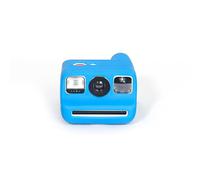 Générique Cas de Couverture en Silicone pour Polaroid Go Gen2 1 caméra avec Cordon, Couverture protectrice de Couleur Solide Mignonne, à l'épreuve de la poussière, à l'épreuve des Chocs (Bleu)