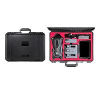 Générique Cas Dur éTanche pour DJI Mavic 4 Pro Et Rc Pro 2 Stockage à TéLéCommande, Batteries De Soutien Et HéLices Valise De Voyage ExtéRieure (Noir)