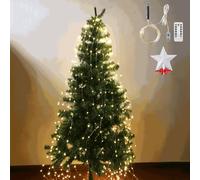 Générique Cascading Twinkle Lights for Christmas Tree, Cascading Twinkle Fairy Lights for Christmas Tree,Warm White Cascading Twinkle Lights for Christmas Tree (1.6m 10pcs 160 Lights)