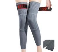 Générique Cashmere Over The Knee Warm Socks,Winter Thermal Anti Slip Knee Pads,Unisex Extra Thick Long Soft Knit Knee Brace Leg Sleeves