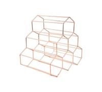 Générique Casier à vin Rouge casier à vin en nid d'abeille Support de Rangement, Artisanat, Support de vin Moderne à 6 Bouteilles présentoir à vin hexagone pour Couloir Maison,B