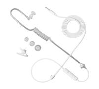 Générique Casque à Tubes | Écouteurs Intra-Auriculaires universels de 3,5 mm avec Microphone - Oreillette Filaire à Tube Acoustique en pour la Plupart des téléphones intelligents