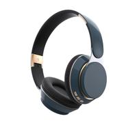 Générique Casque Audio Supra-Auricular Écouteur avec Son Stéréo | Écouteur Sans Fil Compact Pour La Les Les Collègues Le Téléphone La Salle De Sport Les Bureaux L'Ordinateur Portable Le Bleu