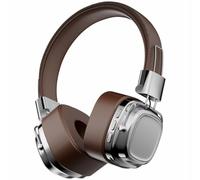 Générique Casque Bluetooth sans Fil RC-8 rétro TWS avec Double Micro et réduction de Bruit (Marron)