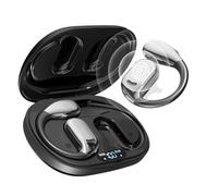 Générique Casque de en Temps réel - 144 modules de de Langues, écouteurs avec Affichage de la Batterie | Conception d'appel de Musique de Fitness, Dispositif de bidirectionnelle