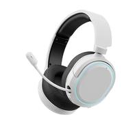Générique Casque de Jeu sans Fil Bluetooth G2 2.4GHz, for PC, PS4, PS5, commutateur téléphone, Faible Latence 5ms, Micro ENC Filaire Surround 7.1(Black White)