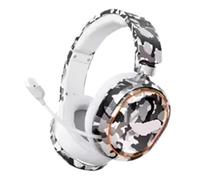 Générique Casque de Jeu sans Fil G2 2.4G, écouteurs Bluetooth, Faible Latence 5ms, Micro ENC Surround 7.1, for PC, PS4, PS5, commutateur téléphone(Gray)