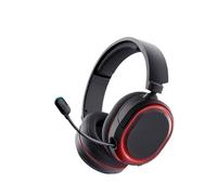 Générique Casque de Jeu sans Fil G2 2.4G, écouteurs Bluetooth, Faible Latence 5ms, Micro ENC Surround 7.1, for PC, PS4, PS5, commutateur téléphone(Black Red)