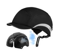 Générique Casque De Vélo Réglable Réfléchissant - Anti-Transpiration avec Visière Snapback | De Protection pour Femmes Et Hommes, Cyclisme, Randonnée, Pêche, Équitation, Travail, Sécurité, Casque