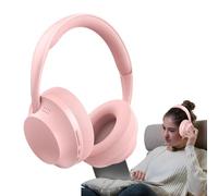 Générique Casque Ordinateur sans Fil - Casque sans Fil - Casque Over-Ear Haute Endurance pour Studio/Musique - Ados Adultes Femmes Hommes