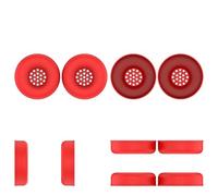 Générique Casque Remplacement des Oreillettes pour Tonies Toniebox 2 éTui De Protection Anti-PoussièRe De Couleur Unie Housse D’éPonge Housse D’Oreille Casques D’éCoute (Rouge)