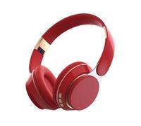 Générique Casque sans Fil Écouteur Pliable Et Respirant | Casque Supra-Auricular Puissant pour Téléphone Ordinateur Portable Jeux Salle de Sport Bureaux Maison et Collègues