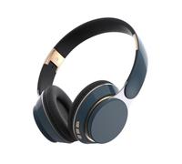 Générique Casque sans Fil Écouteur Stéréo Respirant | Écouteur Sans Fil Compact Pour La Maison, La , Les Bureaux, La Salle De Sport, Les Jeux, Le Téléphone, L'Ordinateur Bleu