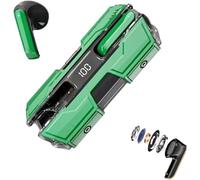 Générique Casque sans Fil Semi-Intra-Auriculaire, Mini Casque Bluetooth avec Son Hi-FI, Longue DuréE De Vie De La Batterie, Son StéRéO Clair pour Un Usage Quotidien,Green