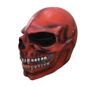 Générique Casques De Crâne Fantôme - Casques De Crâne À Visage Complet | Latex | Squelette De Sécurité Full Face Avec Objectif De Lunettes | Motorcycle Confortable Tête Pour Le Rassemblement D'Hallo