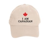 Générique Casquette Baseball Classique Unisexe, Le Canada n'est Pas pour Le Chapeau Casquette de Baseball délavée I Canada Hat Casquette de Papa réglable pour Hommes et Femmes