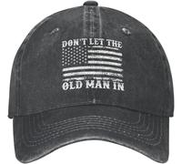 Générique Casquette Dad Hat Extérieur,Chapeau de Vieux ne Laisse Pas Le Vieux Homme Porter Chapeau pour Femmes Casquettes de Baseball Vintage