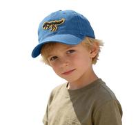 Générique Casquette de Baseball Dinosaure Délavée pour Enfants, Ajustable et Douce, Style Décontracté pour Garçons et Filles, pour Quotidien et Sorties