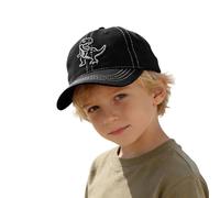 Générique Casquette de Baseball Dinosaure Délavée pour Enfants, Modèle Ajustable et Léger, Style Tendance pour Garçons et Filles, pour Quotidien, Soleil et Sorties