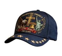 Générique Casquette de Baseball Eagle,Couvre-Chef Brodé au Drapeau des États-Unis - Casquettes Patriotiques Brodées pour le 250e Souvenir,pour Accessoire Photo Fête et Célébration Quotidienne