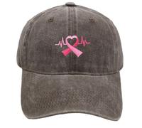 Générique Casquette De Baseball Sensibilisation Cancer du Sein Unisexe Sein Rose Octobre Casquette pour La Sensibilisation Cancer du Sein Chapeau