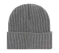 Générique Casquette Fille Queue De Cheval Unisex Beanie Winter Knitted Cuffed Soft Warm Hat for Men/Women Ski Watch Cap Casquette Plate Lin Homme (Dark Gray, One Size)