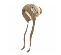 Générique Casquette Homme avec Cache Oreille, Bonnet d'hiver tricoté avec Attache sous Le Menton et couvrants pour Une Thermique optimale en Saison Froide